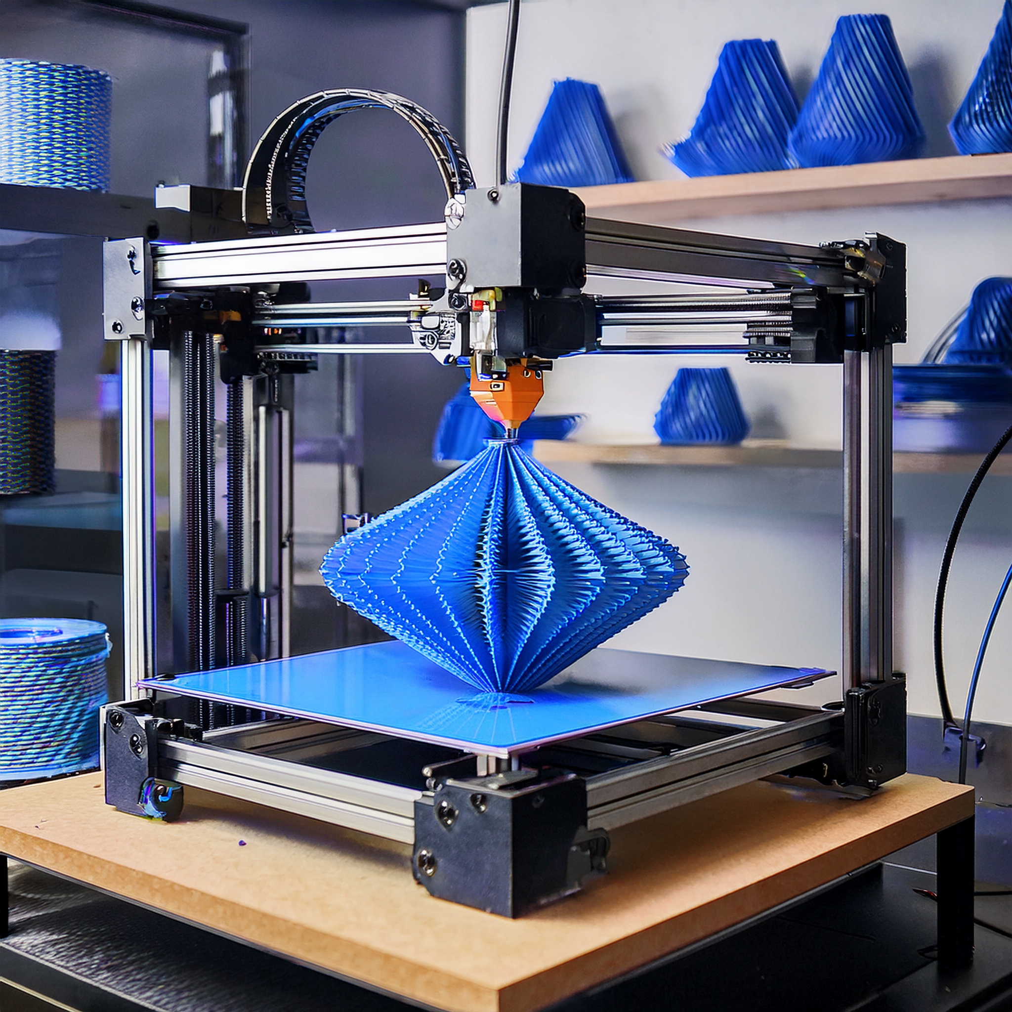 3D-Drucker in Aktion